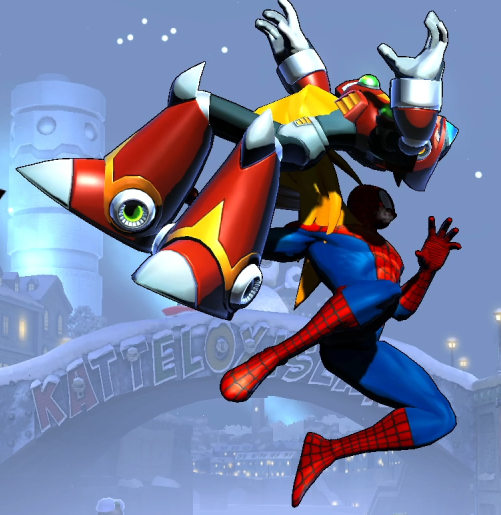 File:UMVC3 Spider-Man AirThrow.png