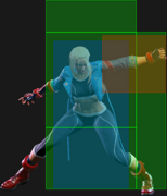 SF6 Cammy 214p hitbox.png