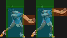 SF6 Lily 6hp hitbox.png