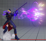 SFV Falke hold punch button + release (standing).png